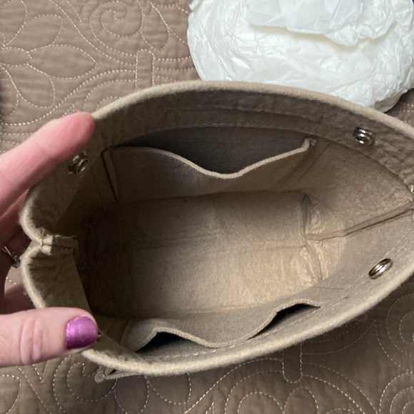 Massimo Dutti woven bag dark brown - Picture 9 of 12